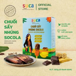Chuối Sấy Nhúng Socola - Vị Ngọt Tự Nhiên, Dẻo Thơm Tan Chảy